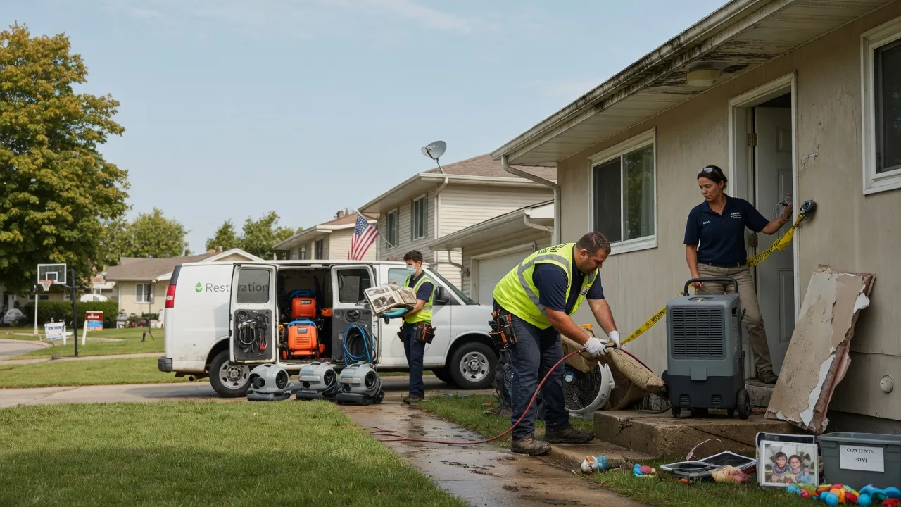 Water Damage Restoration in Brownsburg, IN near me